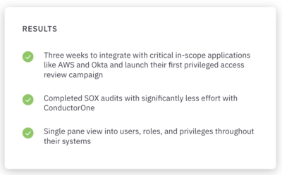 Access governance platforms