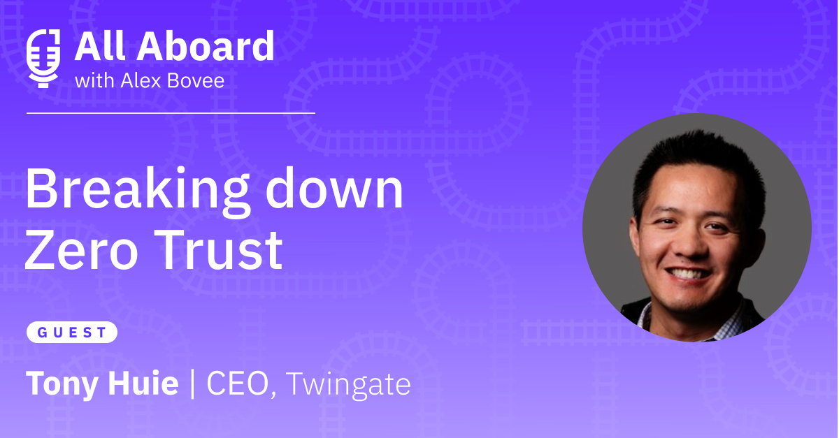 How companies are adopting Zero Trust and evolving access control with Twingate's Tony Huie