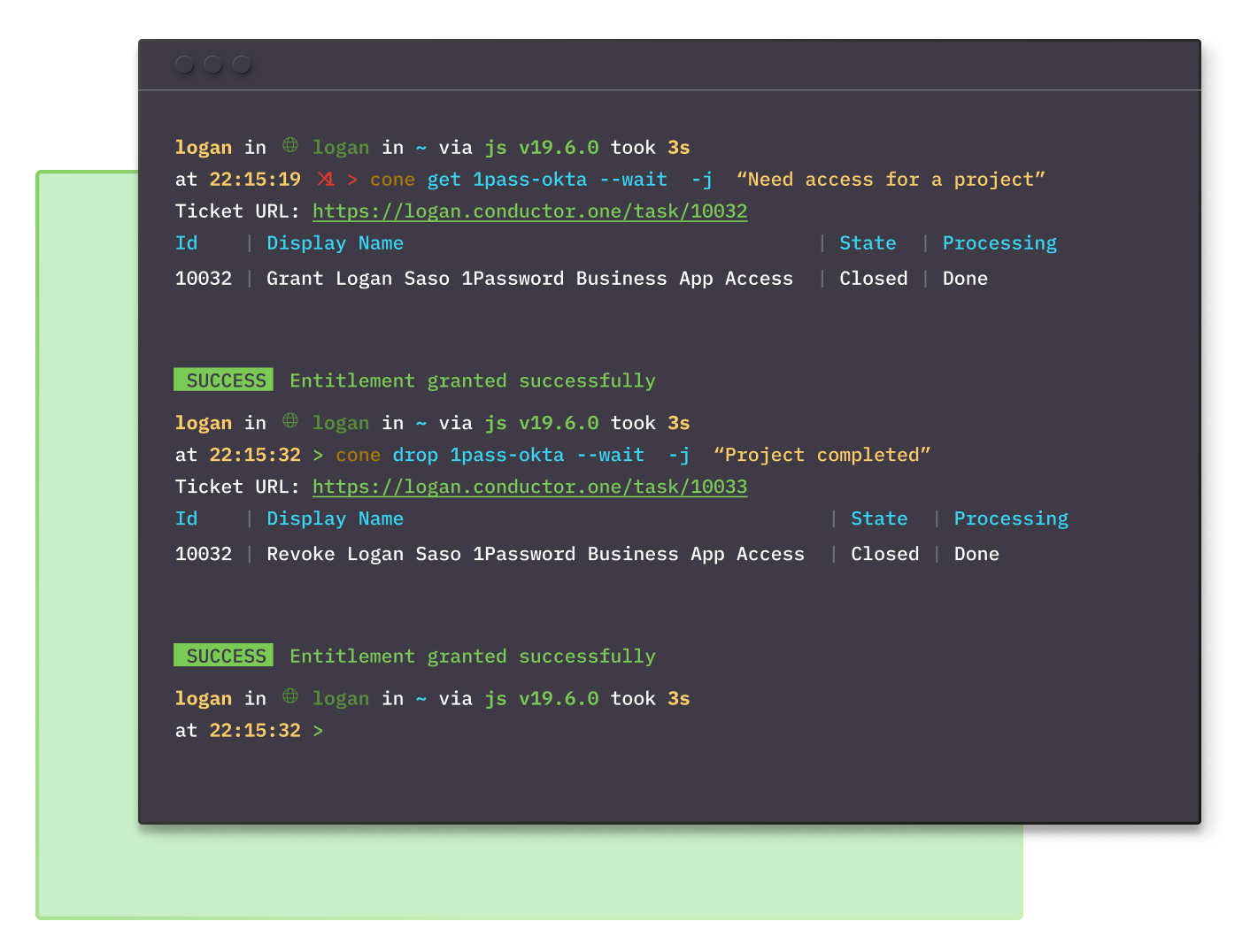 CLI tooling