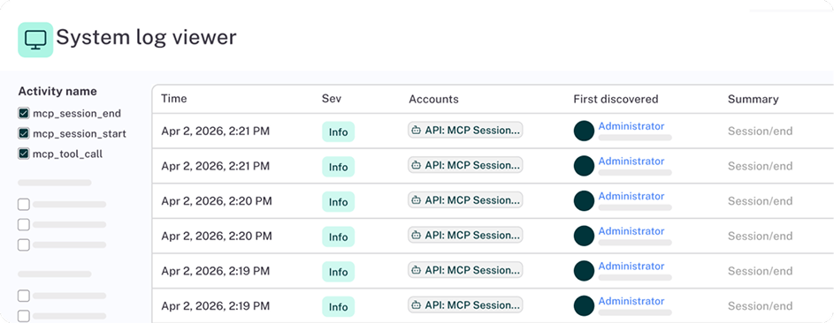 Real-time audit and compliance