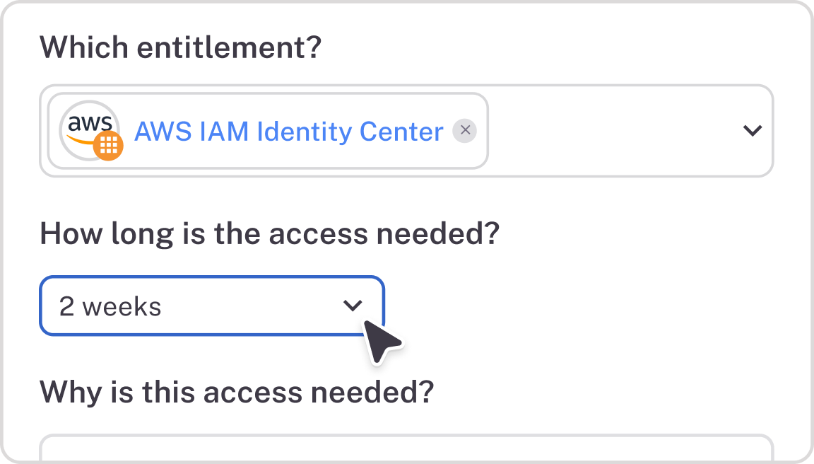 Just-in-time access