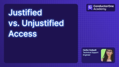 Justified vs. Unjustified Access