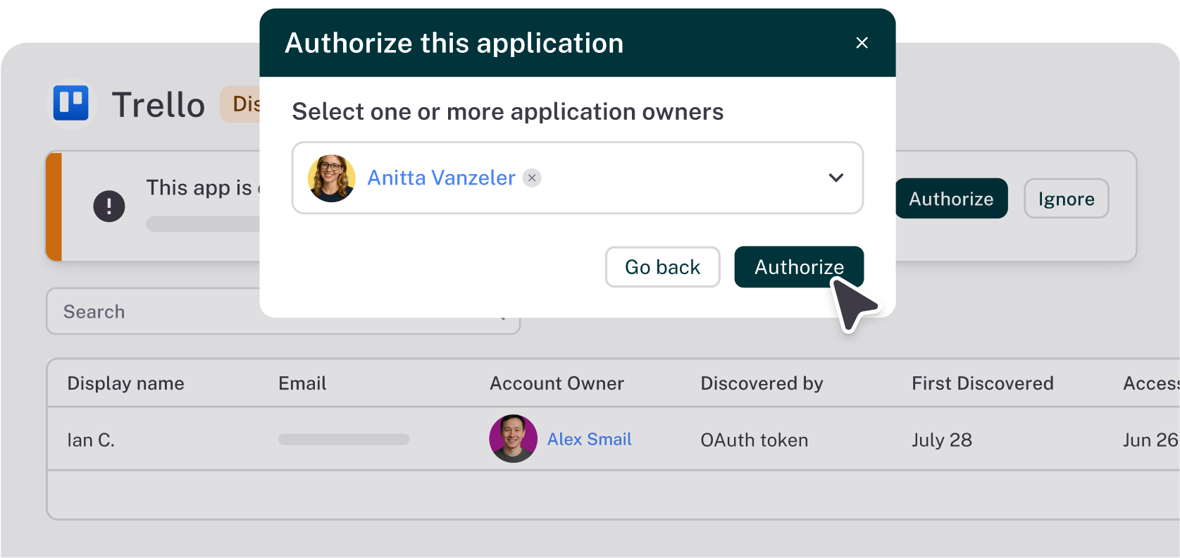 Apply controls